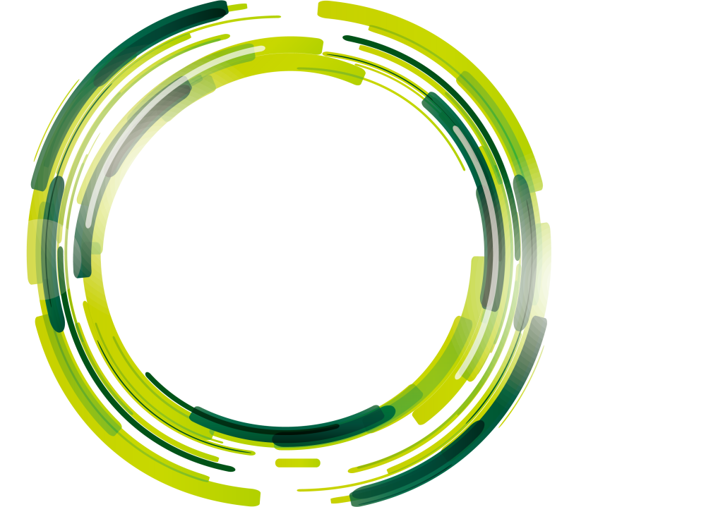 Зеленый круг на прозрачном фоне