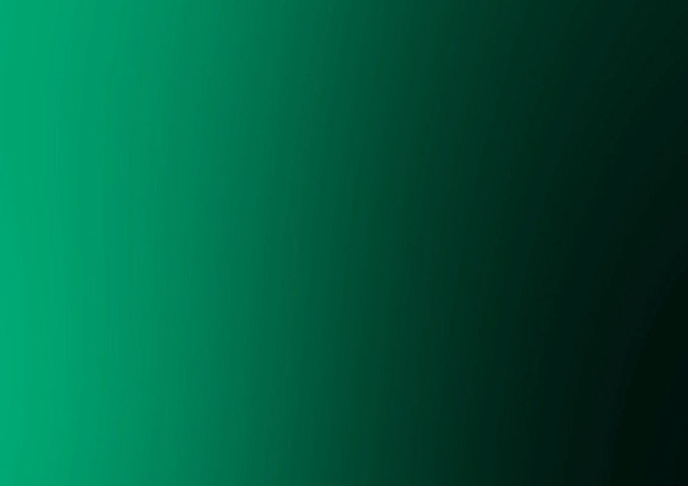 Фон градиент изумрудный
