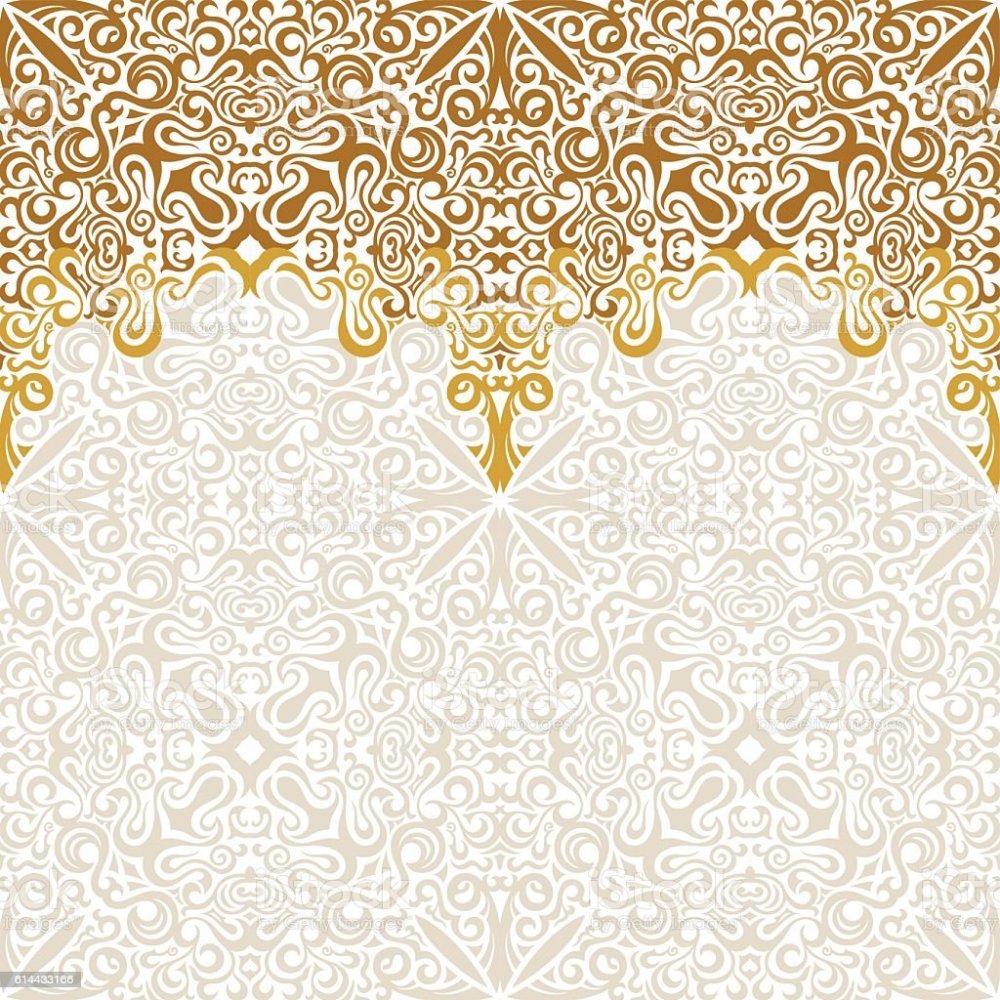 Синий фон с орнаментом