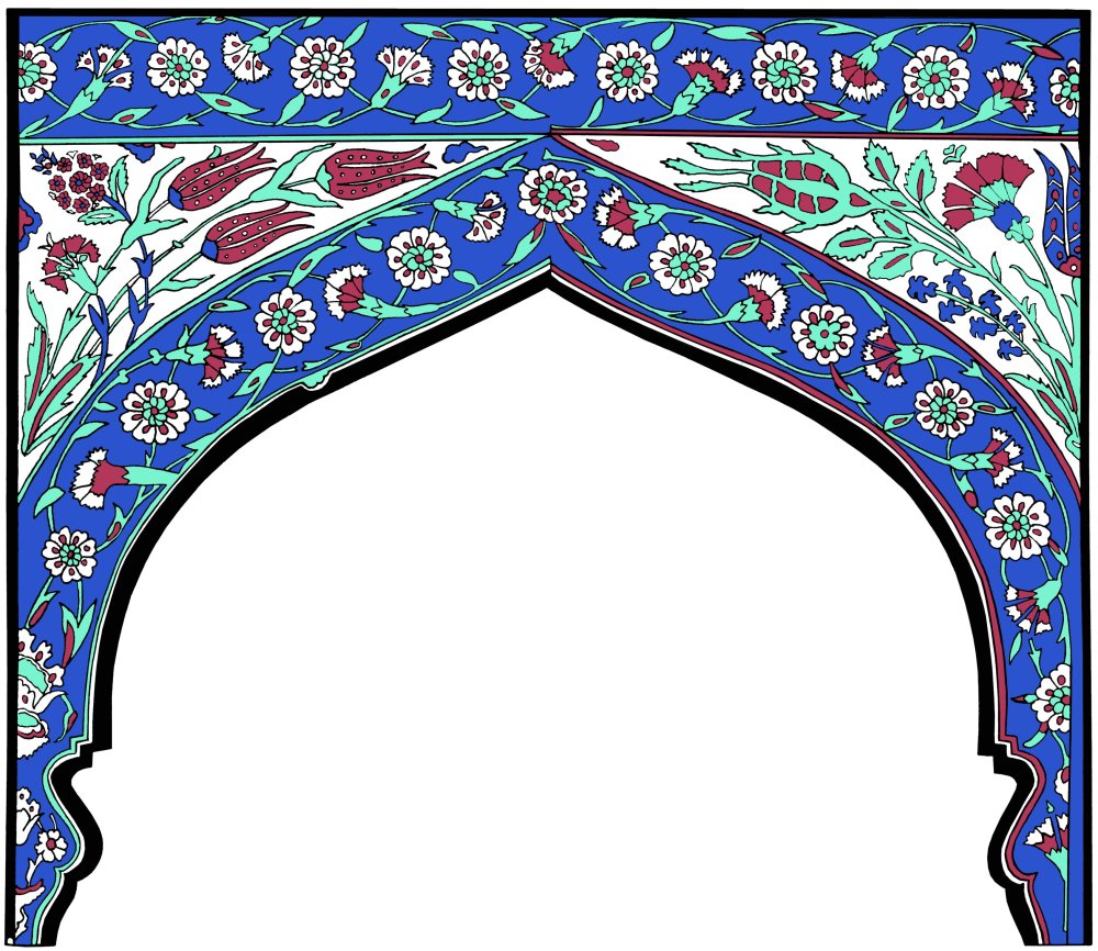 Восточные узоры фон