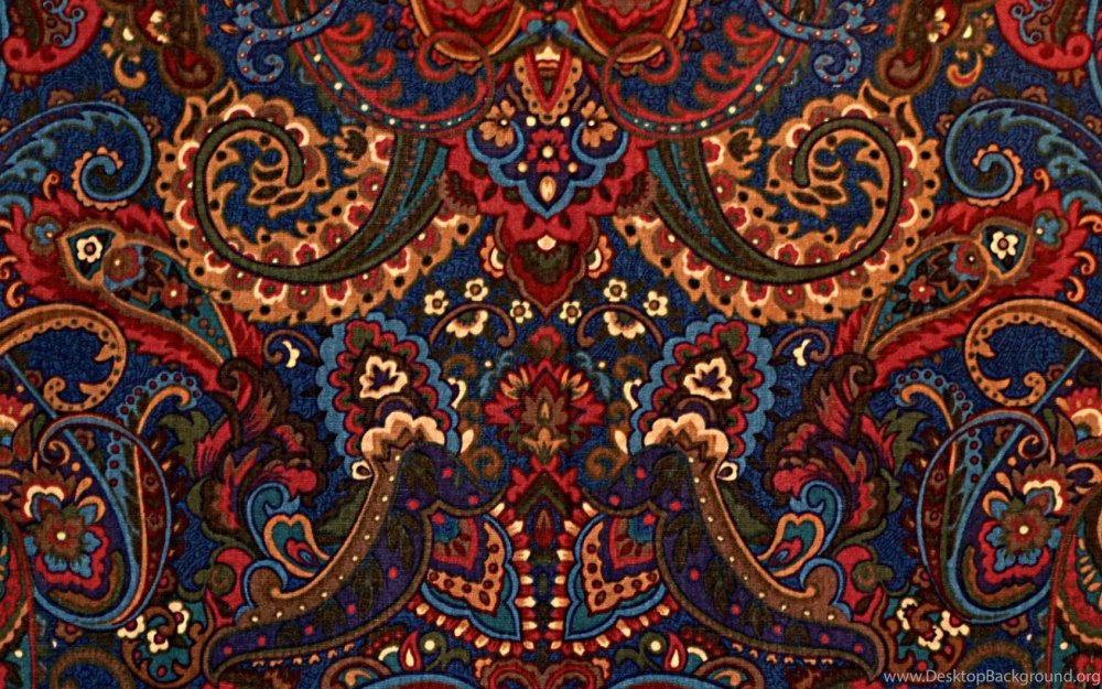 Коричневый фон с узорами