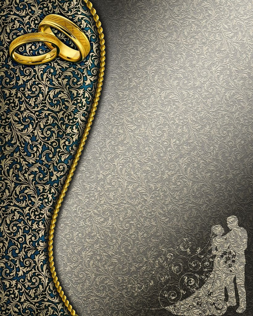 Фон золотистый свадебный