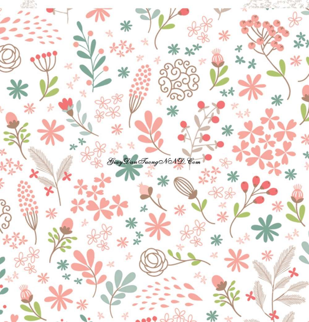 Мелкий цветочный узор