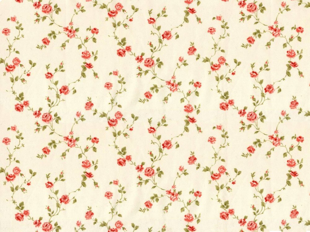 Ткань в мелкий цветочек
