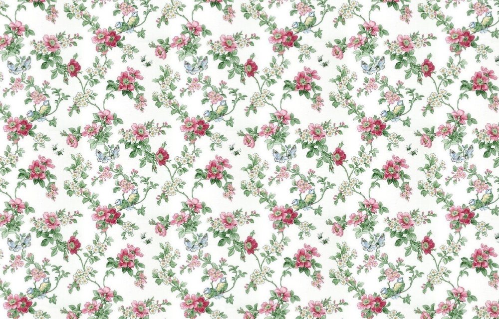 Принт мелкие цветы