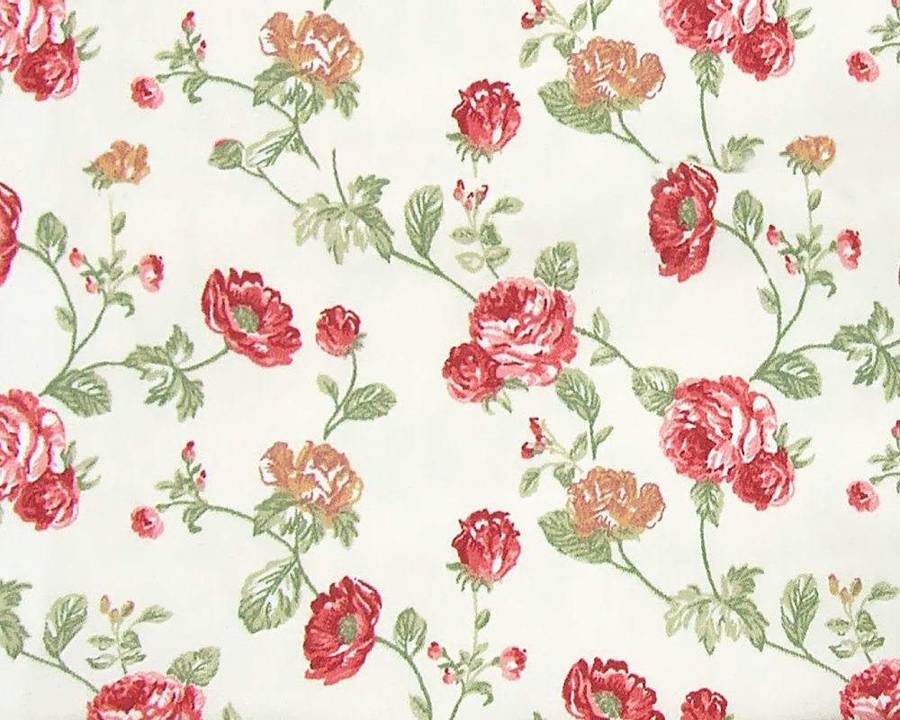 Ткань в цветочек