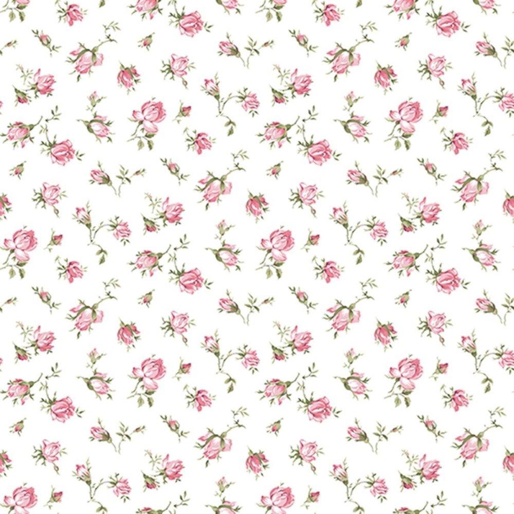 Мелкий цветочный принт