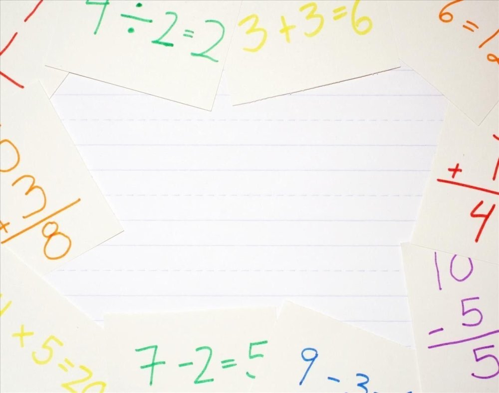 Математические формулы фон