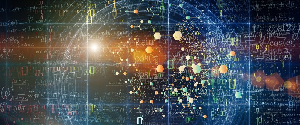 Зеленая доска с формулами