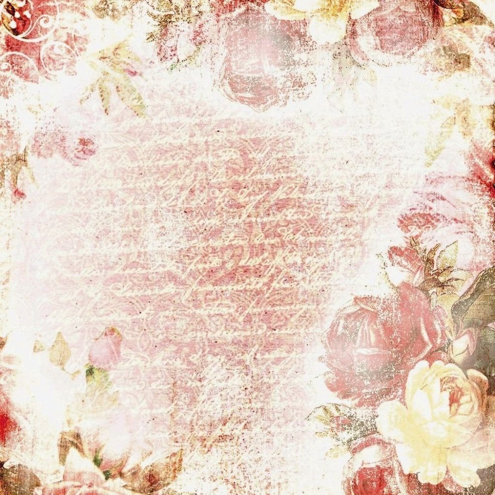 Винтажная бумага розовая