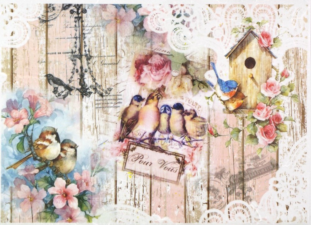 Набор картинок для декупажа