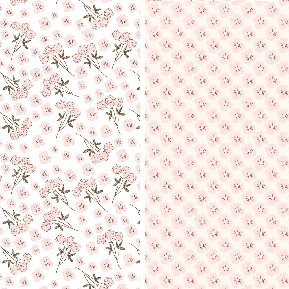 Обои в мелкий цветочек