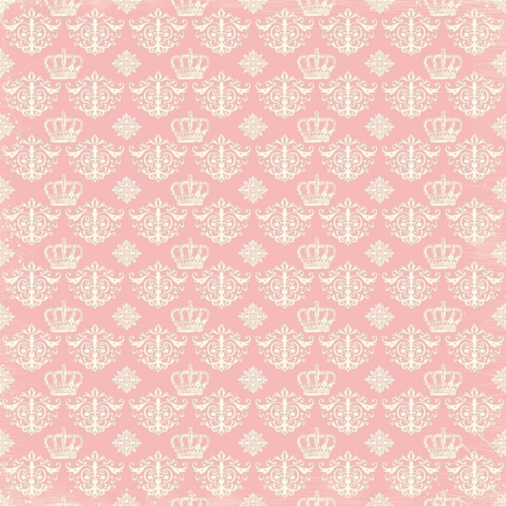 Бумага для скрапбукинга розовая