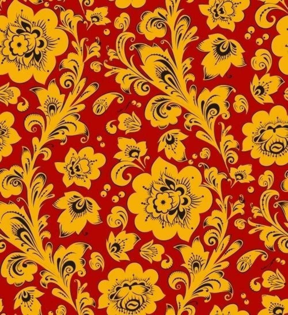 Хохлома бесшовная