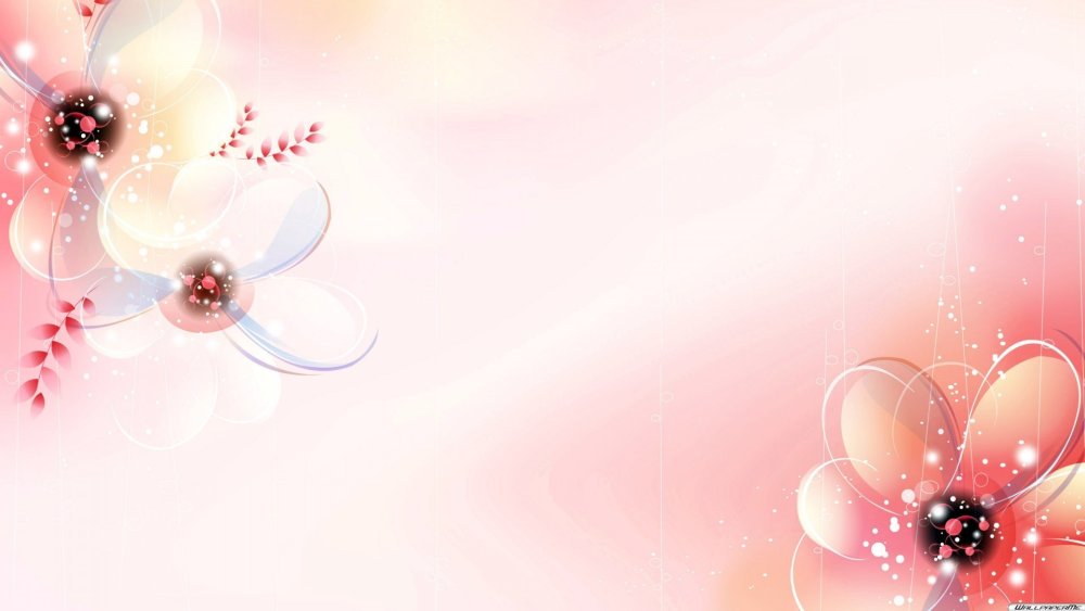 Фон цветочки для визитки