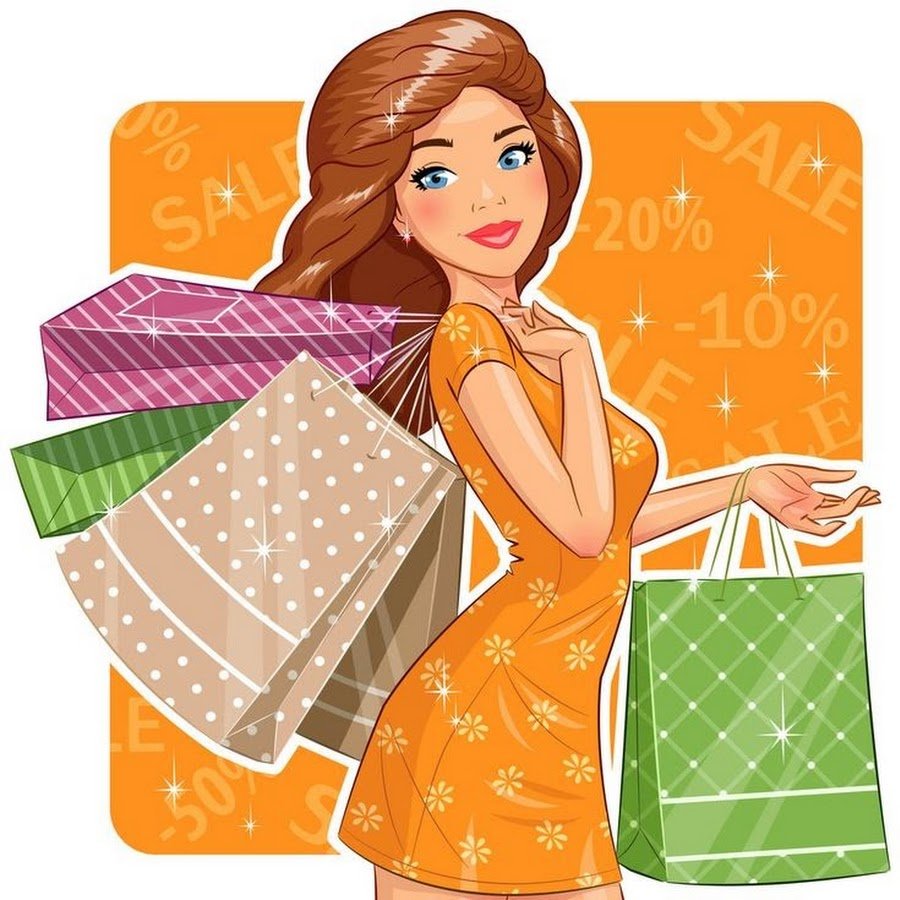 Модница иллюстрация