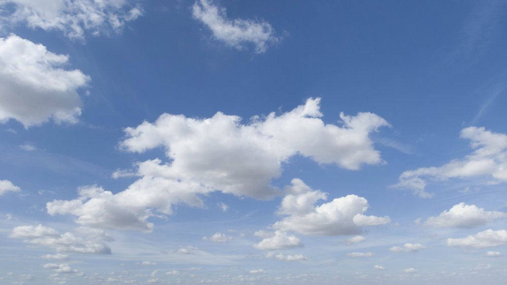 Голубое небо