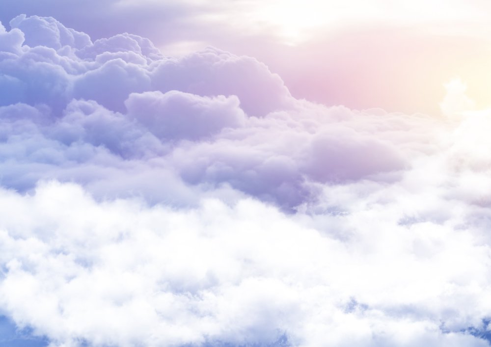 Голубое небо фон