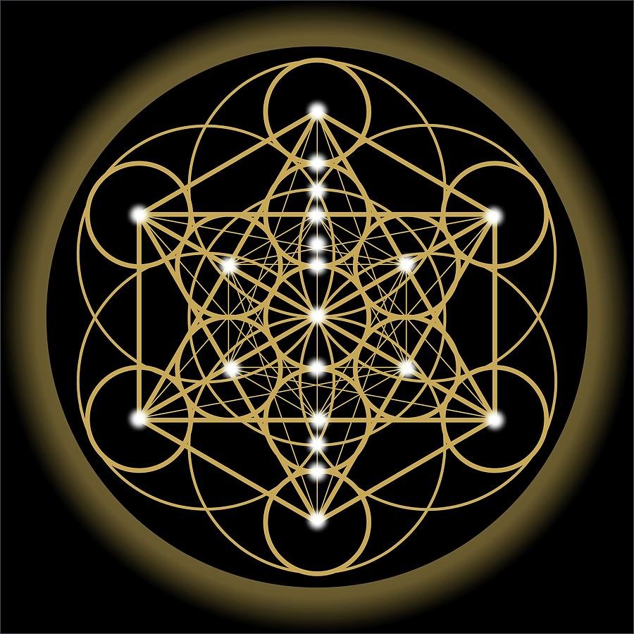 Cube Metatron Crystal