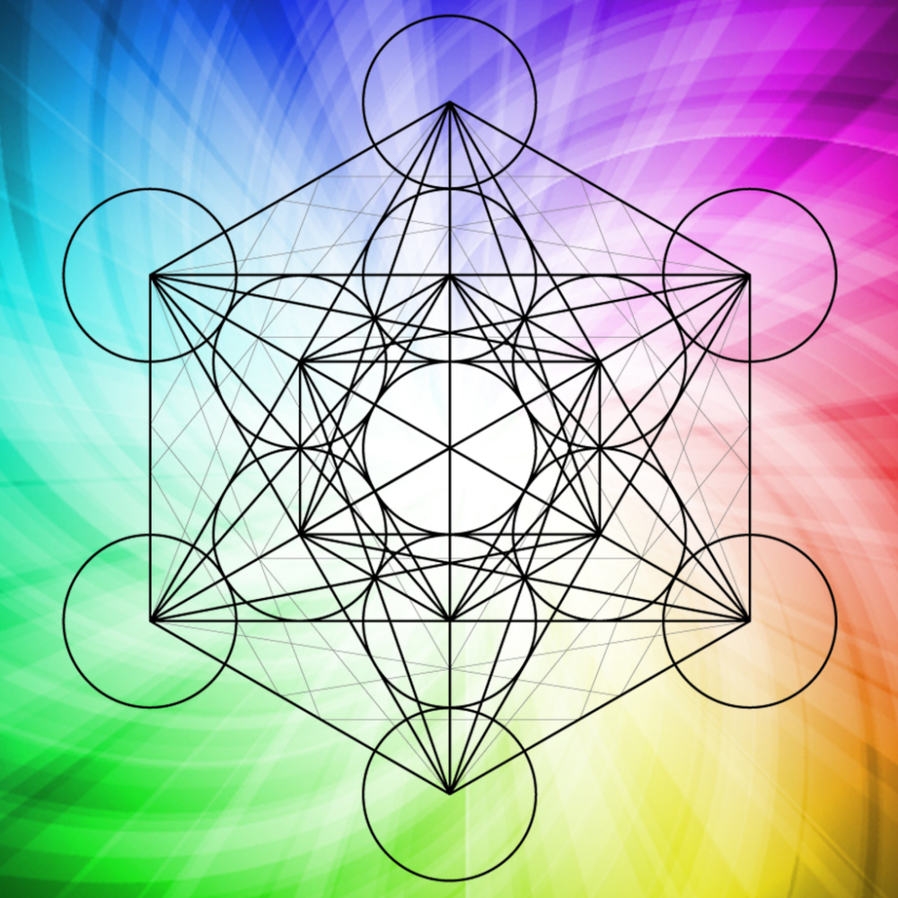 Куб Метатрона Сакральная геометрия куб Метатрона