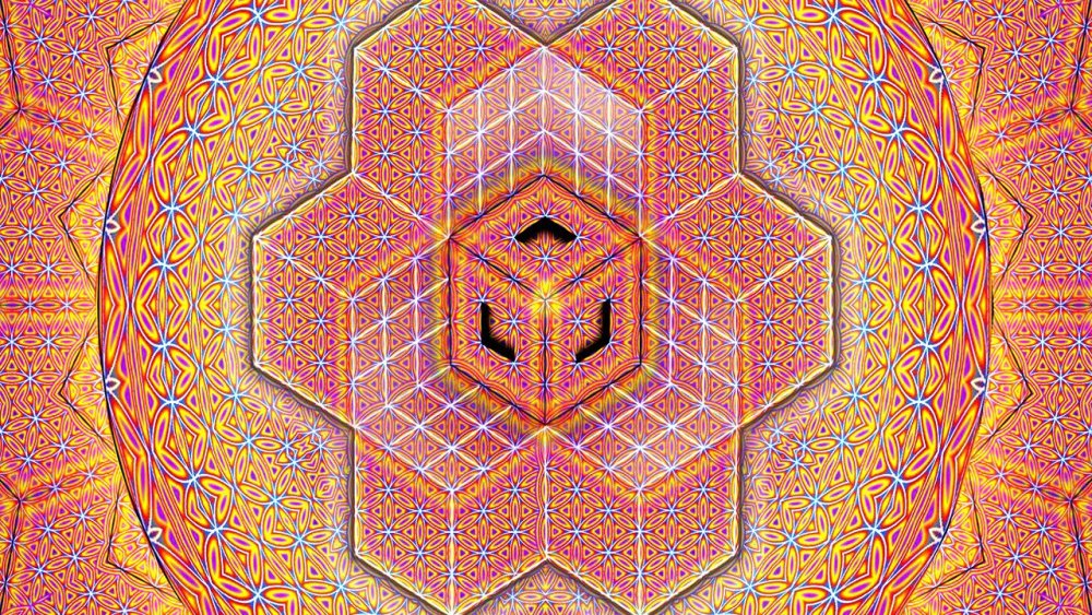 Октаэдр Сакральная геометрия цвет
