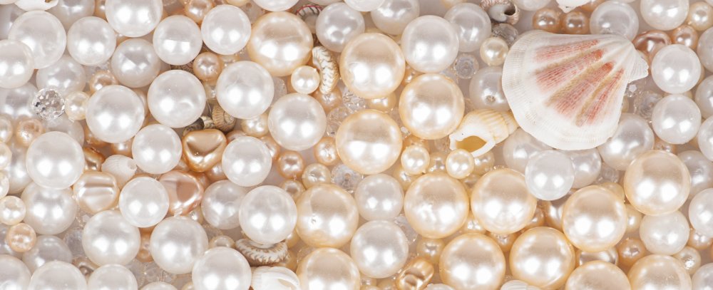 Бусы с жемчугом