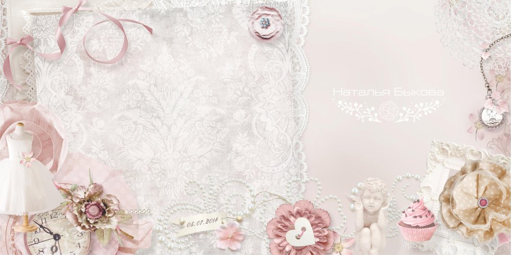Свадебный фон для фотокниги