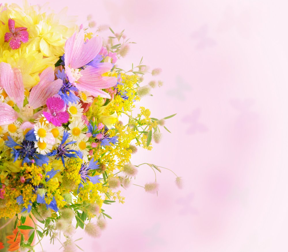 Букет полевых цветов