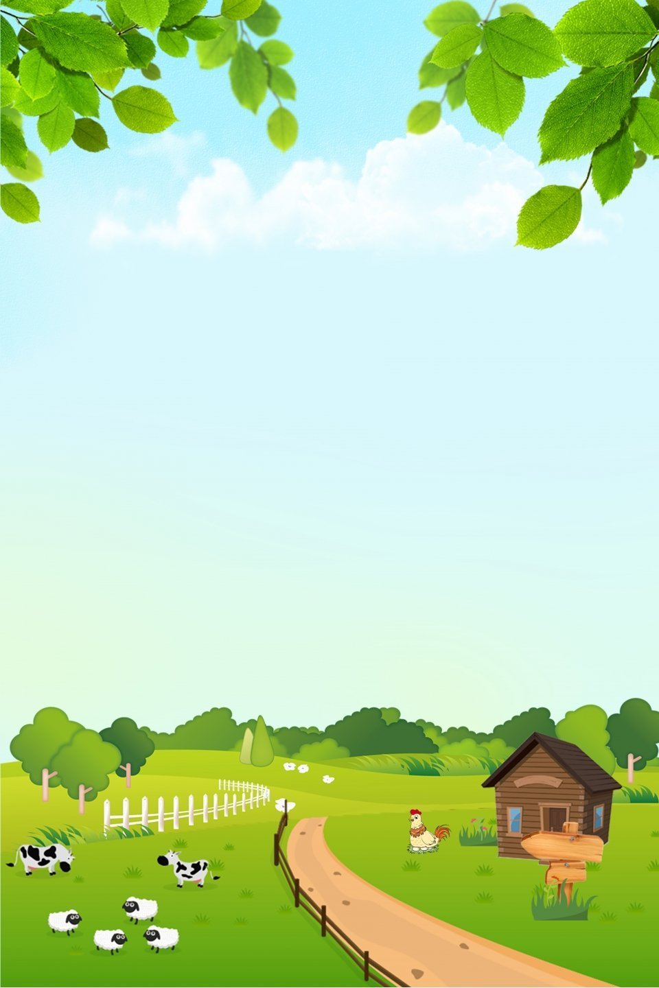 Деревенский фон