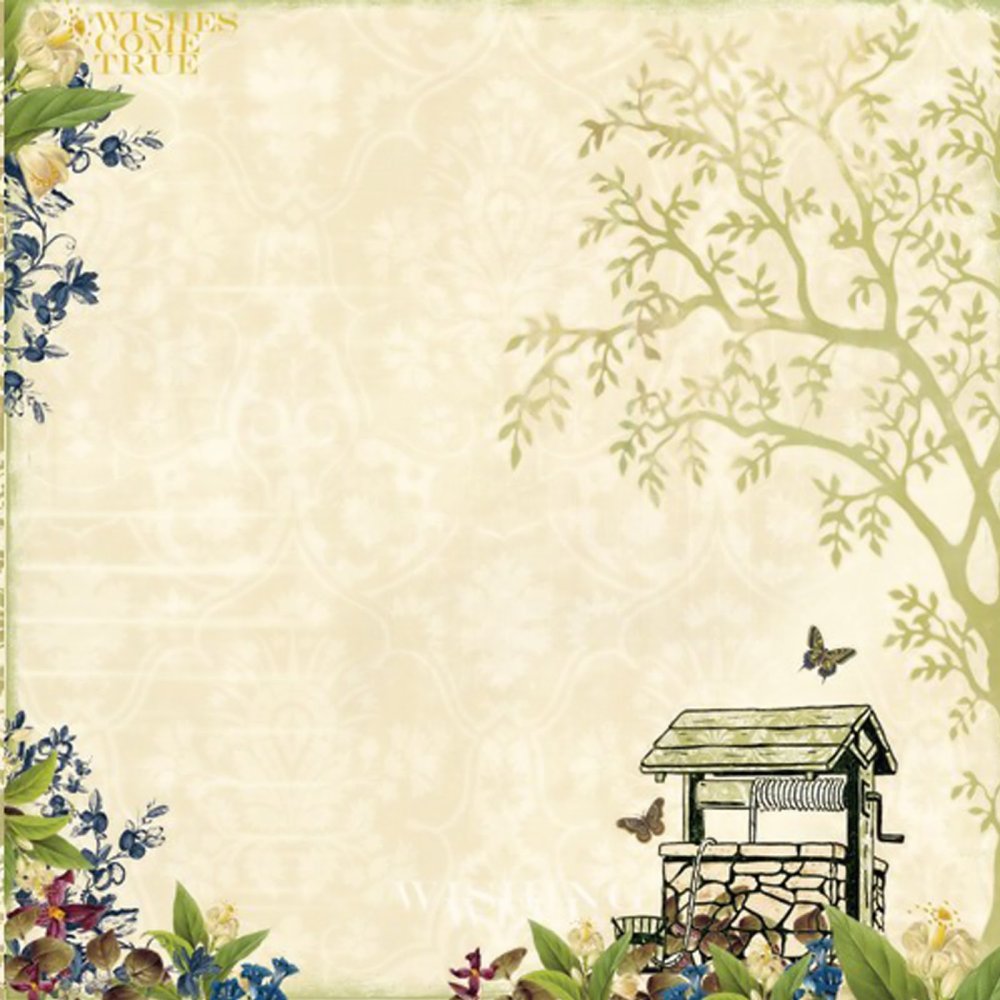 Бумага для скрапбукинга природа