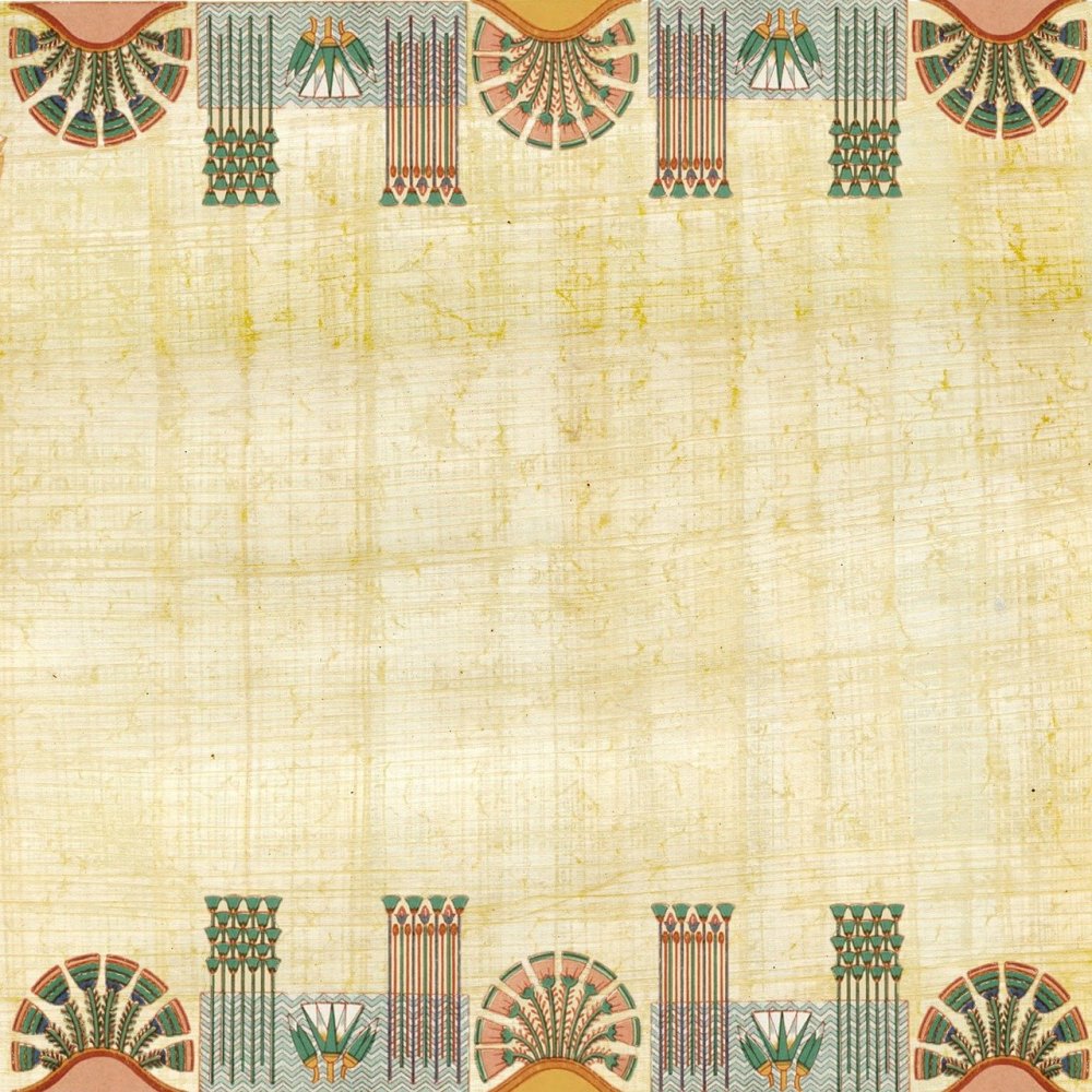 Папирус бумага древний Египет