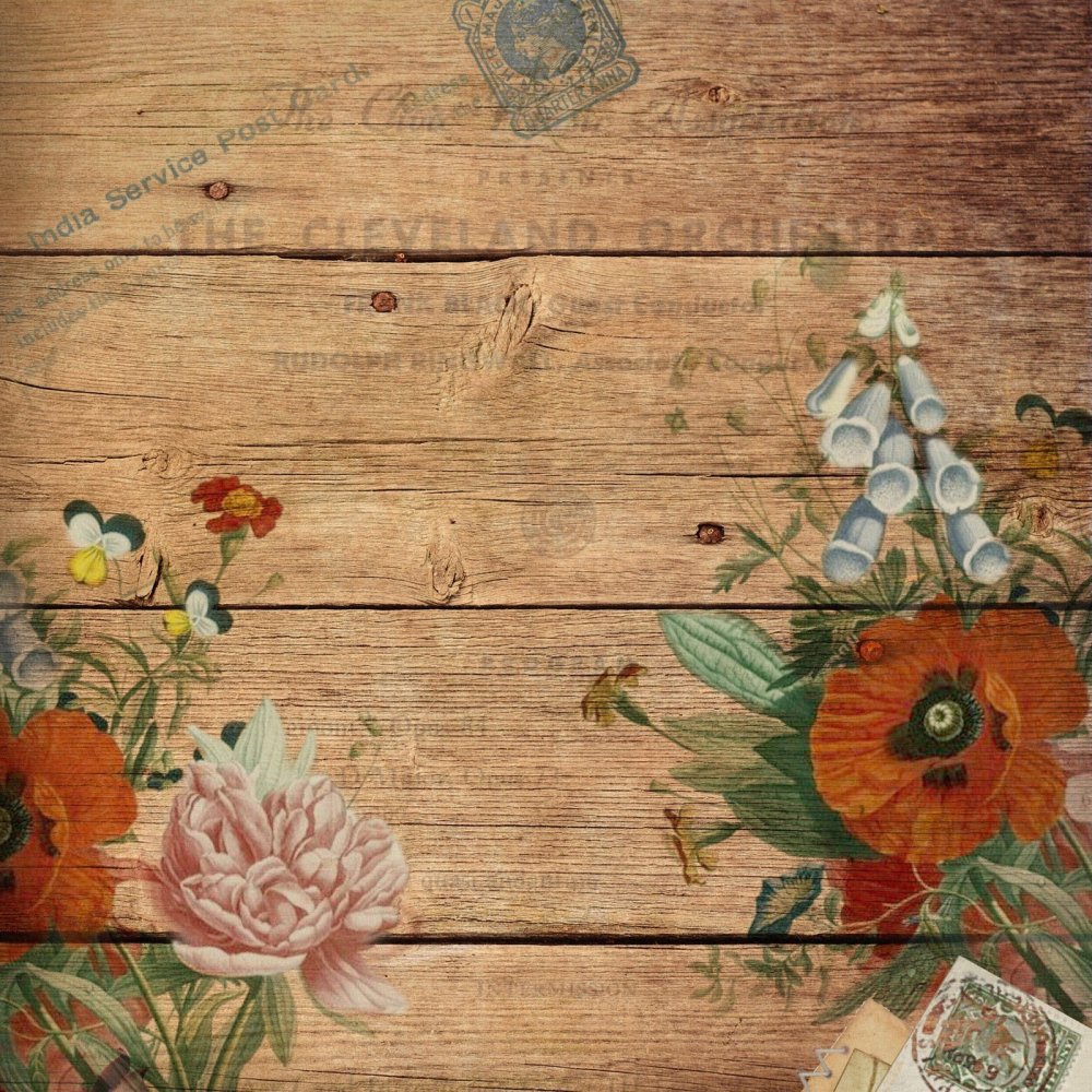 Винтажная бумага для декупажа