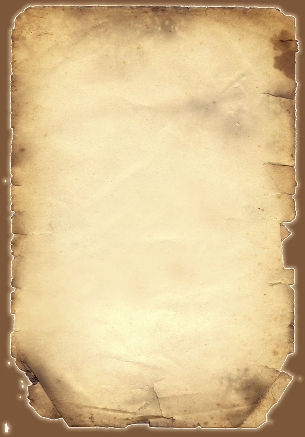 Старая бумага для письма