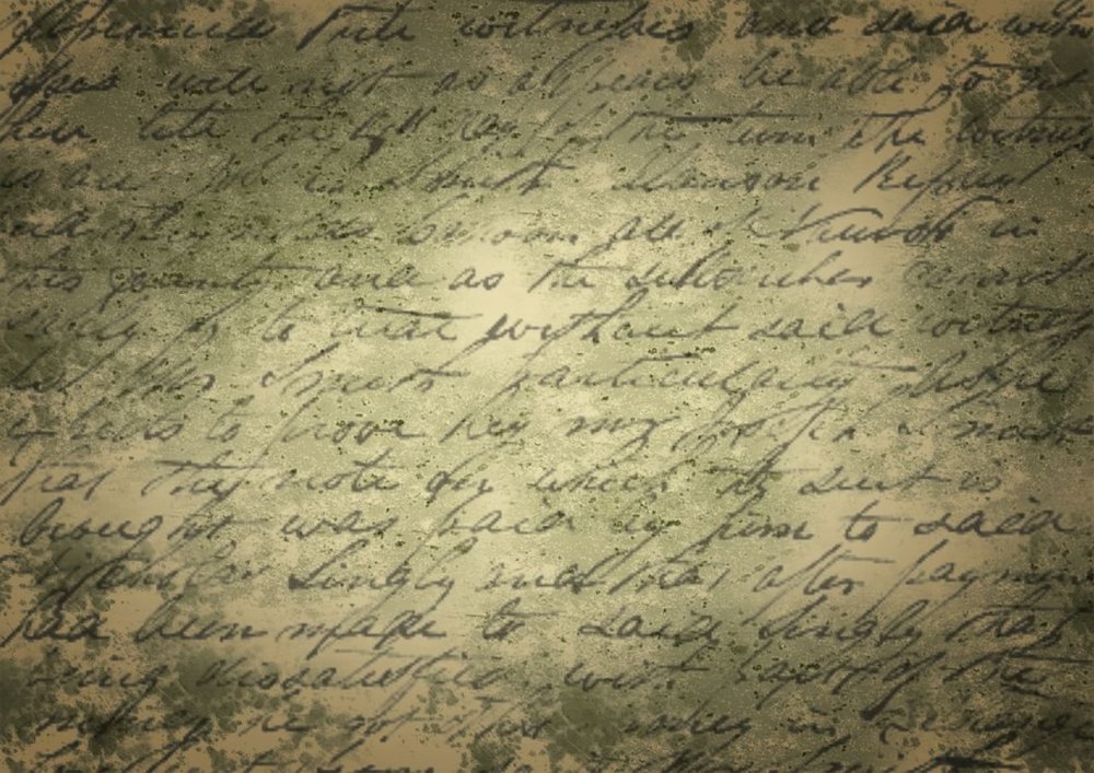 Старый конверт для письма