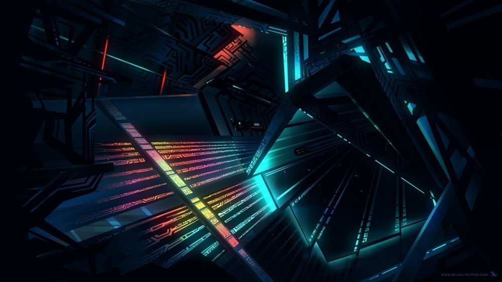 Футуристический фон