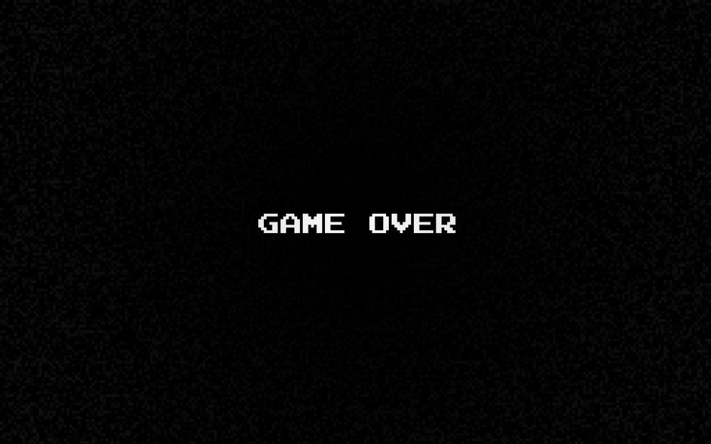 Error на черном фоне