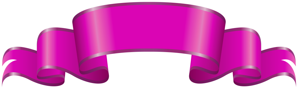 Розовая ленточка для надписи