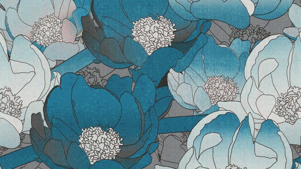 Нежно голубой фон