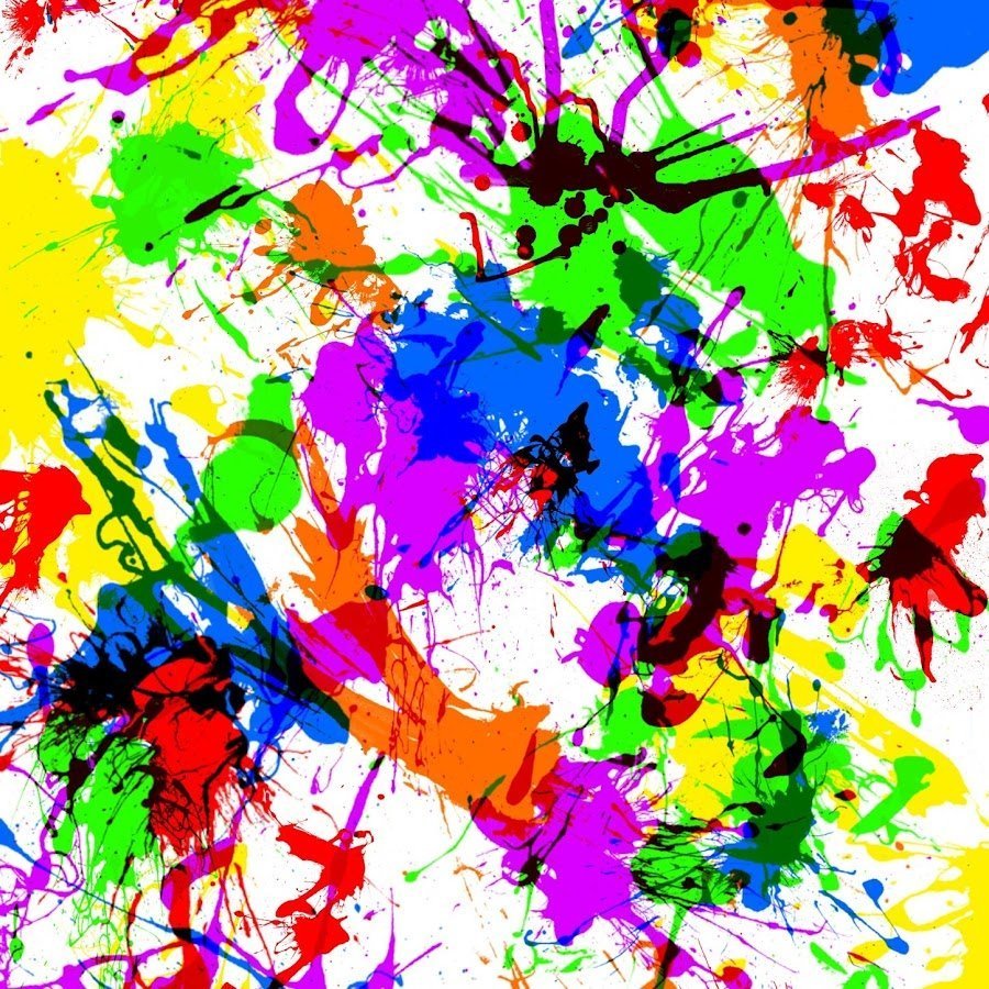 Брызги краски