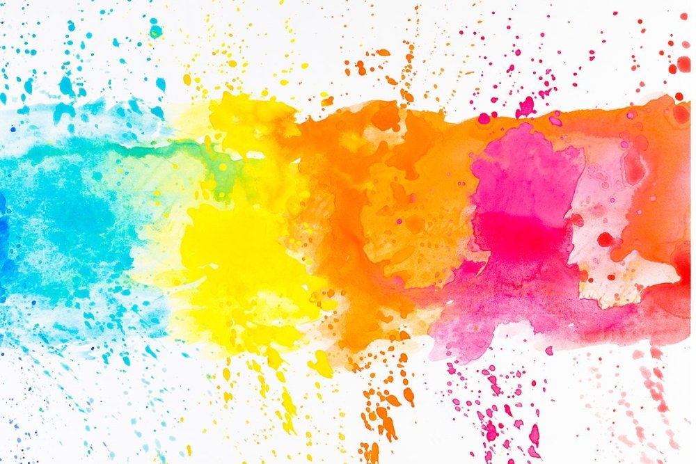 Разноцветные Кляксы