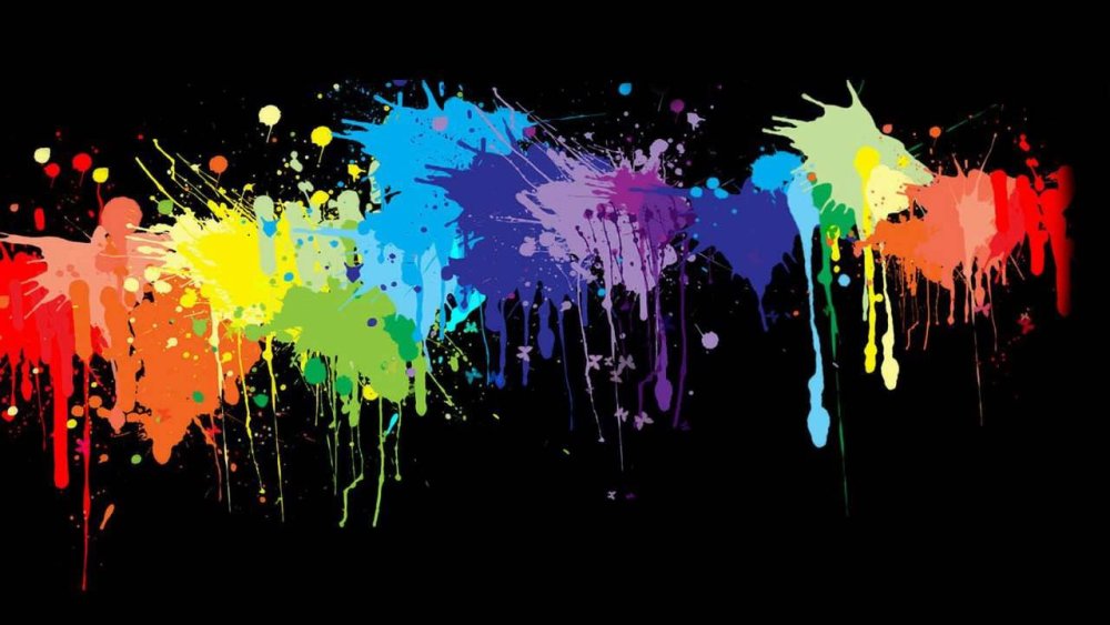 Пятна краски