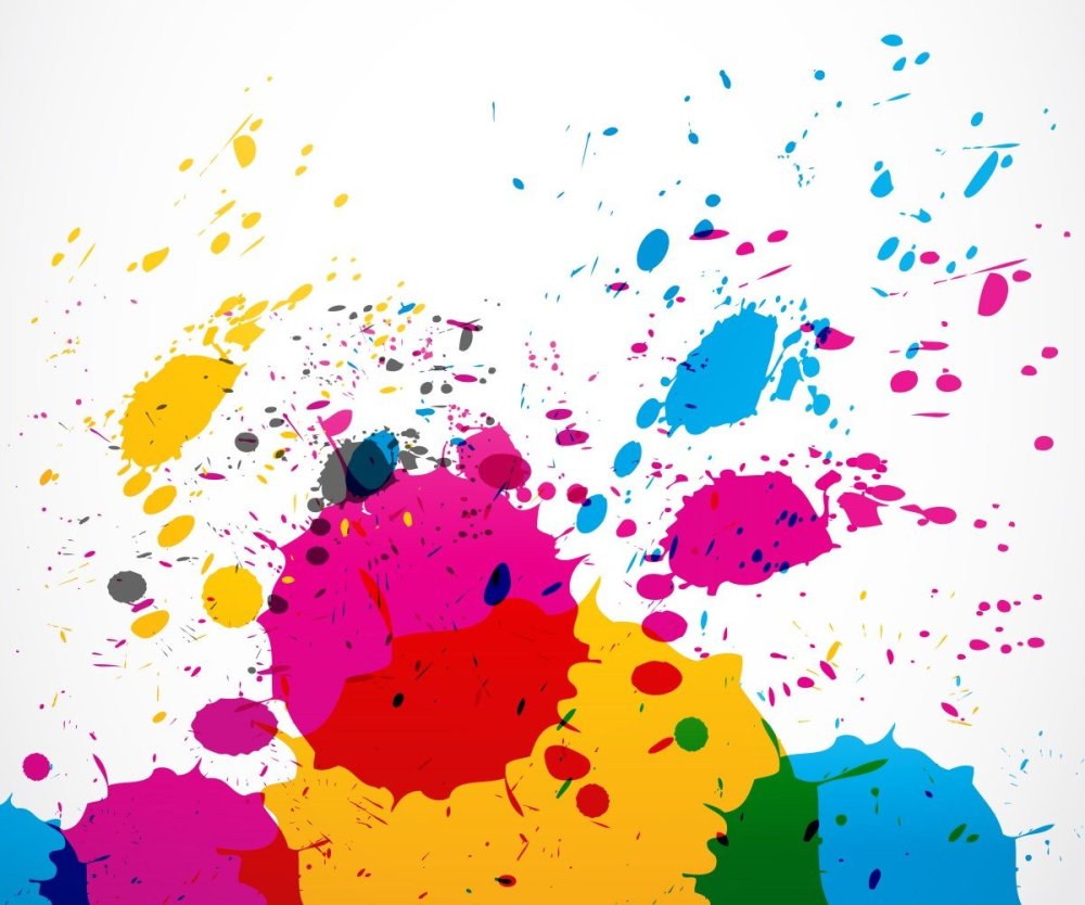 Клякса на бумаге