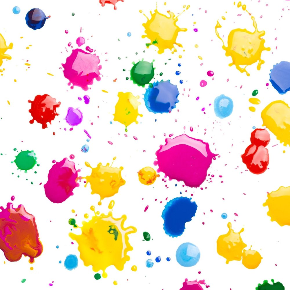 Пятна краски