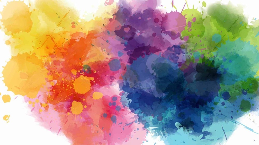 Цветные брызги