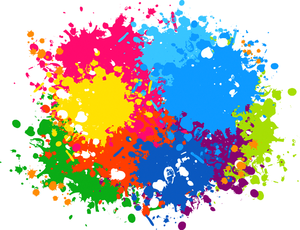 Разноцветные пятна