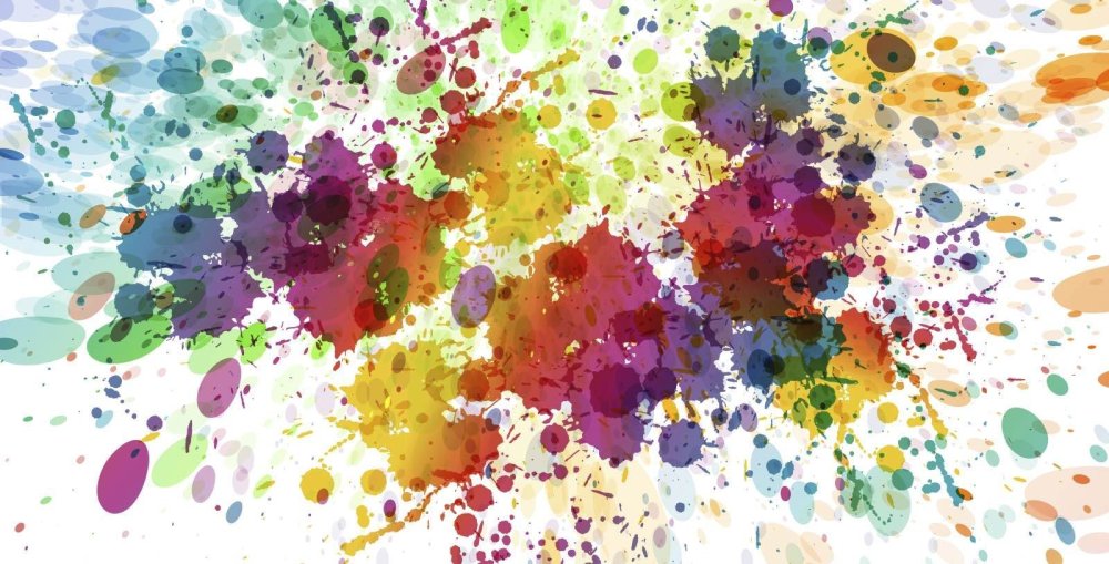 Капли краски