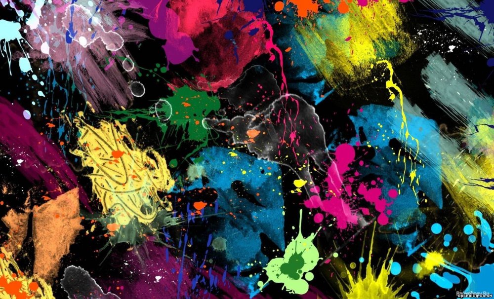 Брызги краски