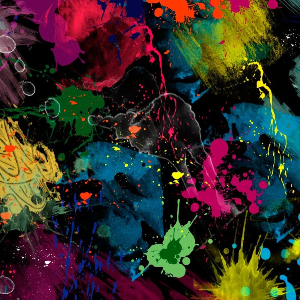 Разноцветные Кляксы