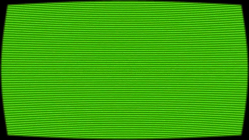 Старый телевизор Грин скрин