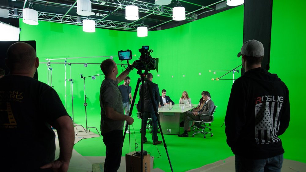 Студия хромакей с хромакеем